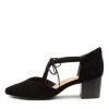 Shoes ZIERA | Vedu Xw Black-Black Suede