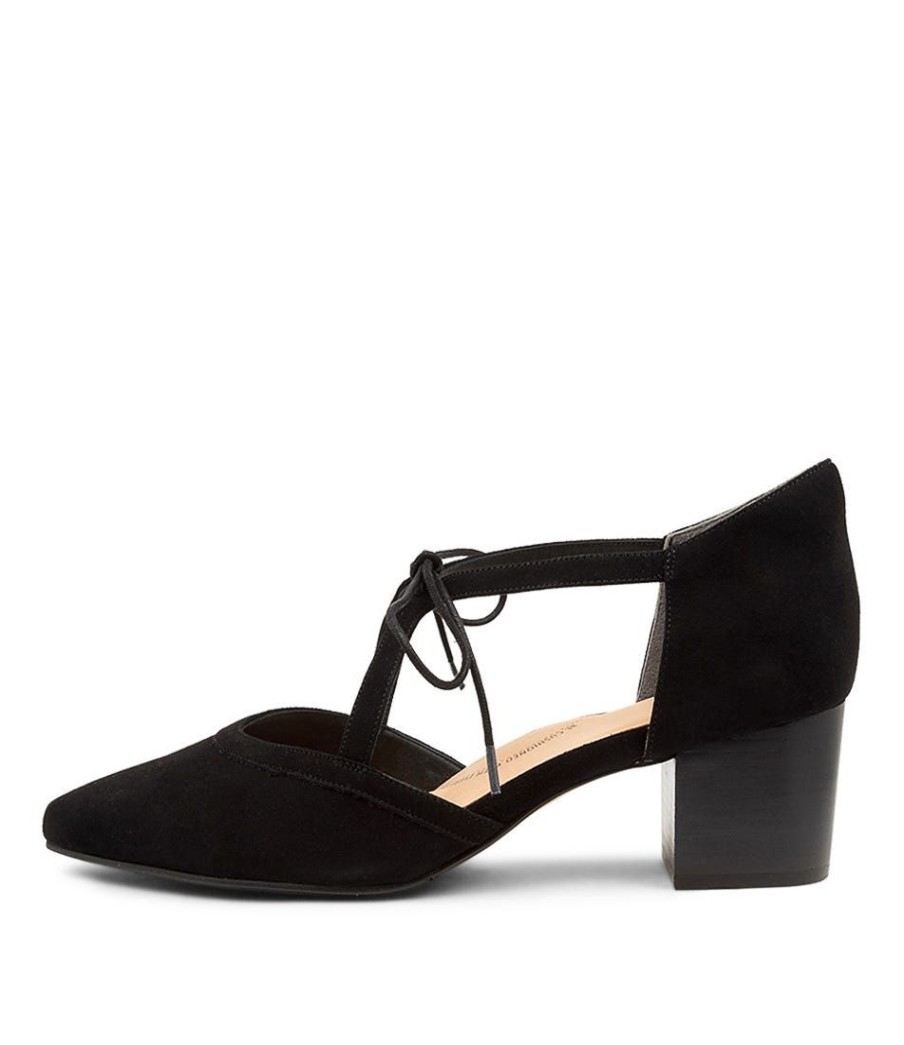 Shoes ZIERA | Vedu Xw Black-Black Suede