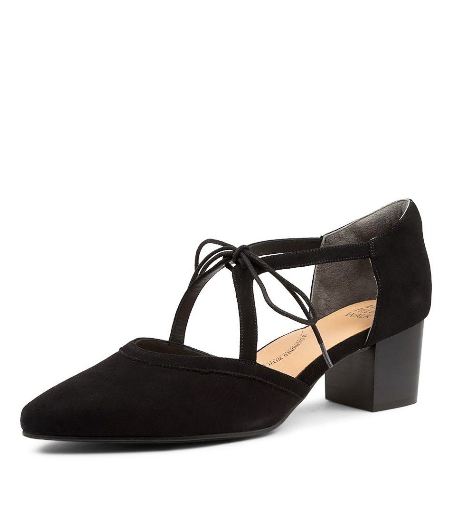 Shoes ZIERA | Vedu Xw Black-Black Suede