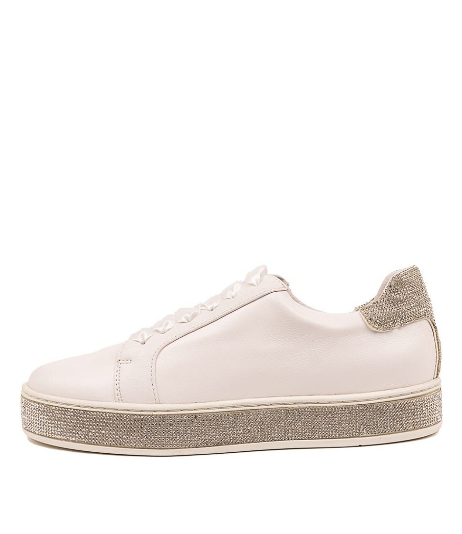 Shoes TOP END | Pluma White-Silver Lea