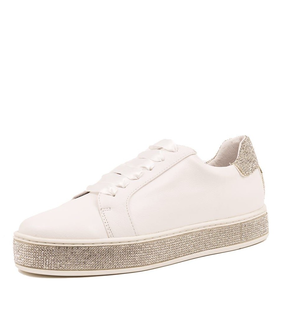 Shoes TOP END | Pluma White-Silver Lea