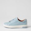 Shoes DIANA FERRARI | Delanys Pale Blue Leather Sneakers