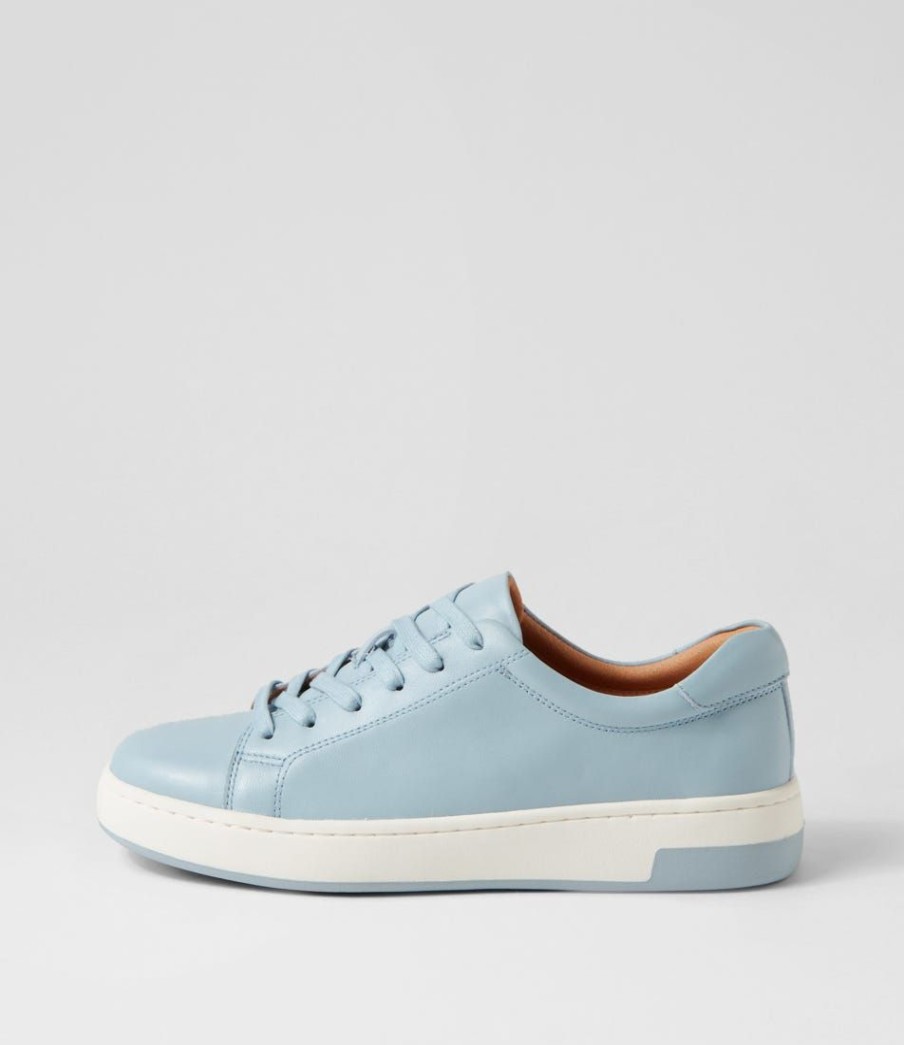 Shoes DIANA FERRARI | Delanys Pale Blue Leather Sneakers