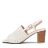 Shoes DJANGO & JULIETTE | Pickle Dj White Weave Leather