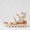 Shoes DJANGO & JULIETTE | Rhean Milk Leather Sandals