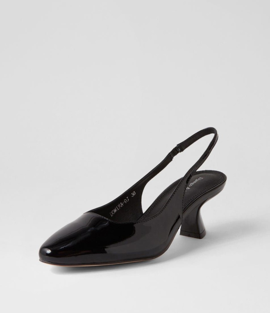 Shoes DJANGO & JULIETTE | Domina Black Patent Leather Heels