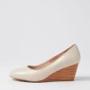 Shoes DIANA FERRARI | Lespie Cream Leather Heels