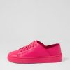 Shoes MOLLINI | Oskher Hot Pink Leather Sneakers