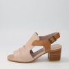 Shoes DJANGO & JULIETTE | Ballarat Cafe Dark Tan Leather Sandals