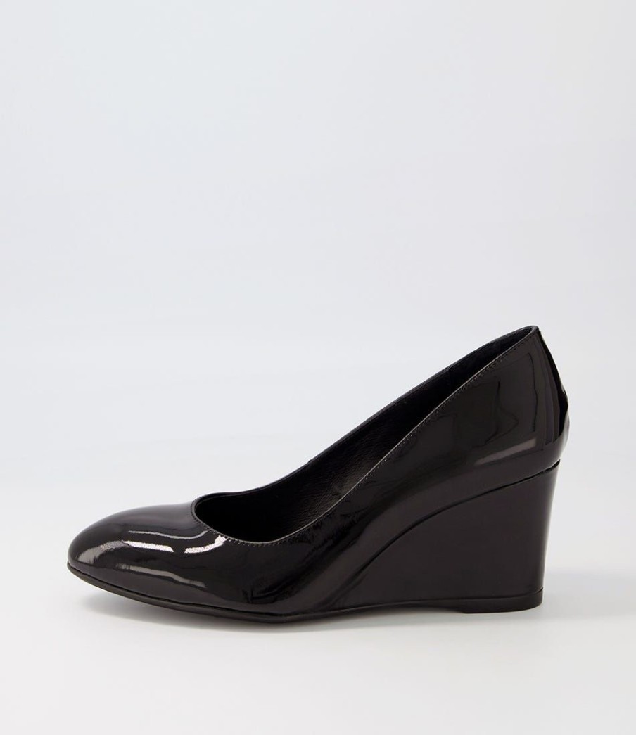 Shoes TOP END | Melvina Black Patent Leather Heels