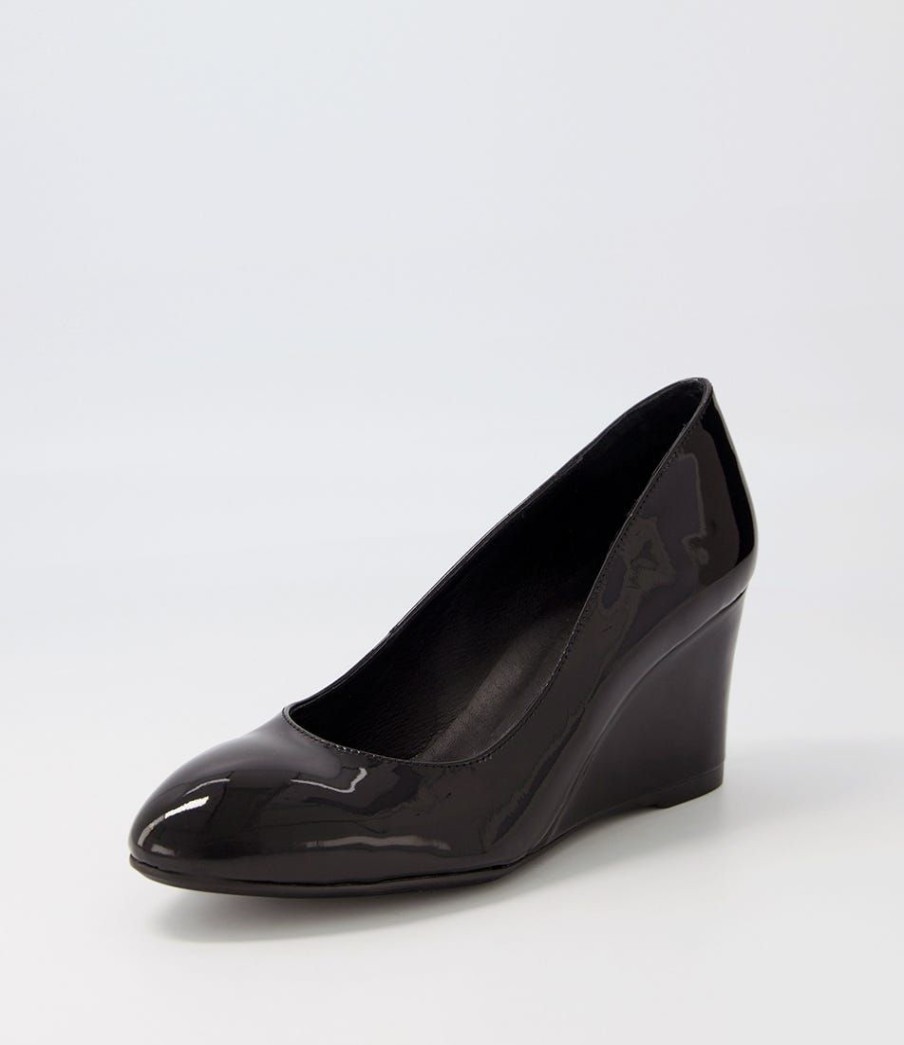 Shoes TOP END | Melvina Black Patent Leather Heels