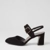 Shoes DJANGO & JULIETTE | Kubens Black Suede Heels