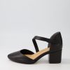 Shoes ZIERA | Vilmos Xw Black Leather Heels