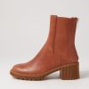 Shoes DJANGO & JULIETTE | Zozo Cognac Leather Chelsea Boots