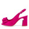 Shoes DJANGO & JULIETTE | Kadir Dark Fuchsia Suede Sandals