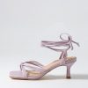 Shoes MOLLINI | Damiah Lilac Leather Sandals