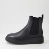 Shoes DJANGO & JULIETTE | Yestin Black Leather Chelsea Boots