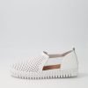 Shoes DJANGO & JULIETTE | Habiki White Leather Sneakers