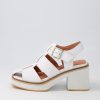 Shoes DJANGO & JULIETTE | Jear White Leather Sandals