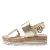 Shoes DJANGO & JULIETTE | Atha Pale Gold Leather