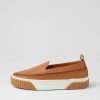 Shoes MOLLINI | Jami Dark Tan Gum Sole Leather Sneakers