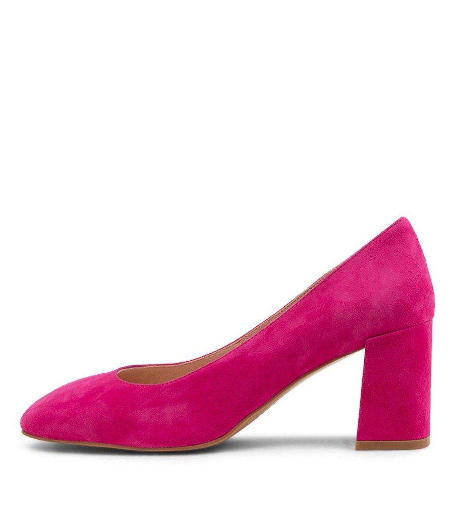 Shoes MOLLINI | Ted Fuchsia Suede Pump Heels