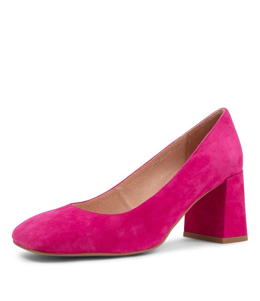 Shoes MOLLINI | Ted Fuchsia Suede Pump Heels