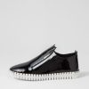 Shoes DJANGO & JULIETTE | Havika Black White Patent Leather Sneakers