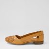 Shoes DIANA FERRARI | Roys Tan Leather Flat Shoes