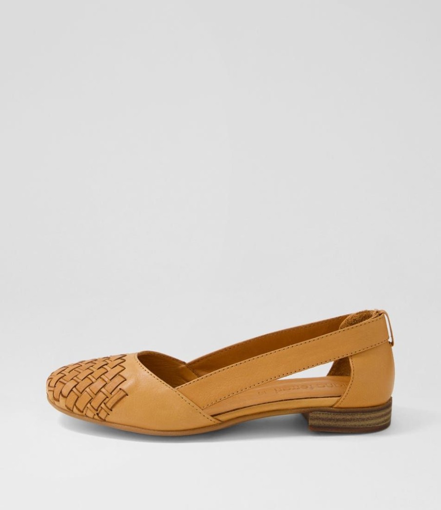 Shoes DIANA FERRARI | Roys Tan Leather Flat Shoes