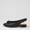 Shoes ZIERA | Lizbeths W Black Leather Flat Shoes