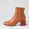 Shoes MOLLINI | Played Toffee Natural Heel Leather Chelsea Boots