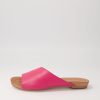 Shoes DJANGO & JULIETTE | Jerica Bright Pink Leather Slides