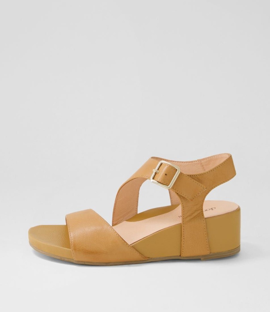 Shoes DIANA FERRARI | Tabias Dark Tan Leather Sandals