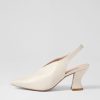 Shoes MOLLINI | Claudelle Cream Leather Heels