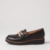 Shoes TOP END | Ozama Black Leather Loafers