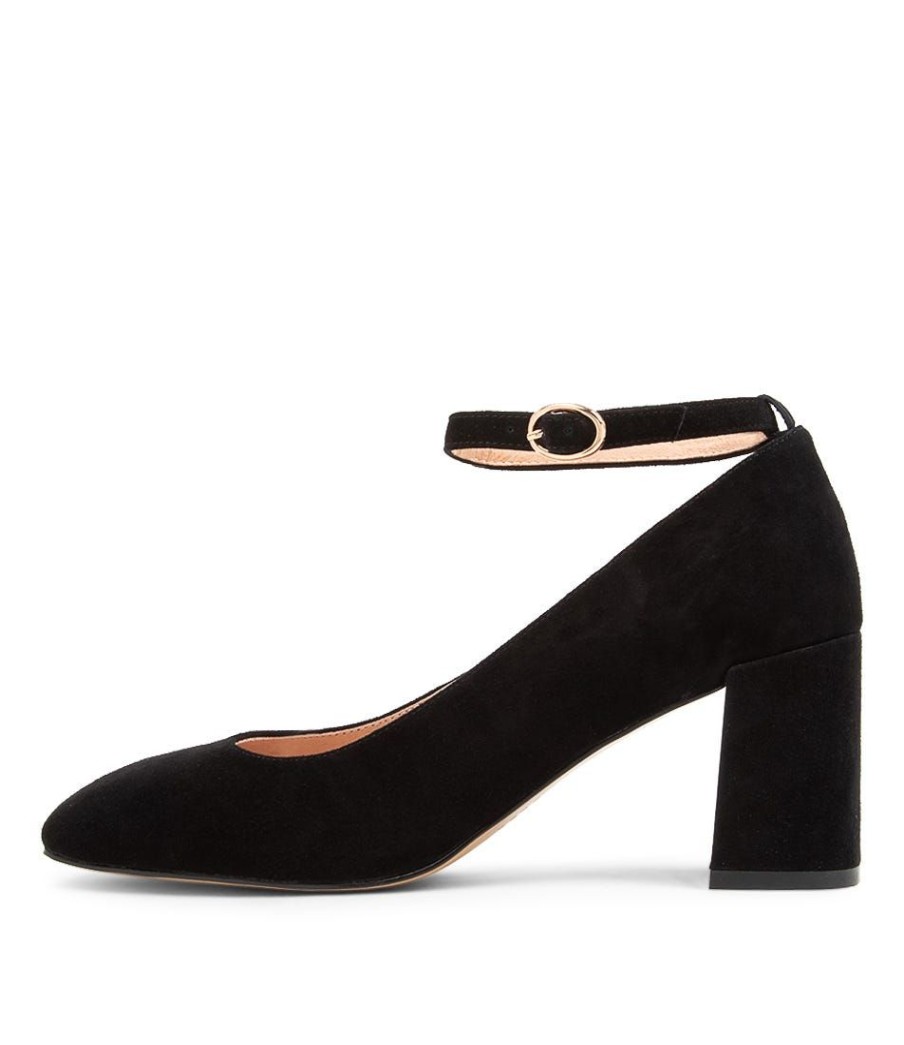 Shoes MOLLINI | Tender Black Suede Heels