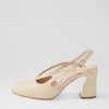 Shoes DJANGO & JULIETTE | Kenzy Nude Leather Heels