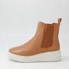 Shoes DJANGO & JULIETTE | Yestin Scotch Vanilla Leather Chelsea Boots