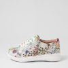 Shoes ZIERA | Shovo Xf White Fields Leather Sneakers