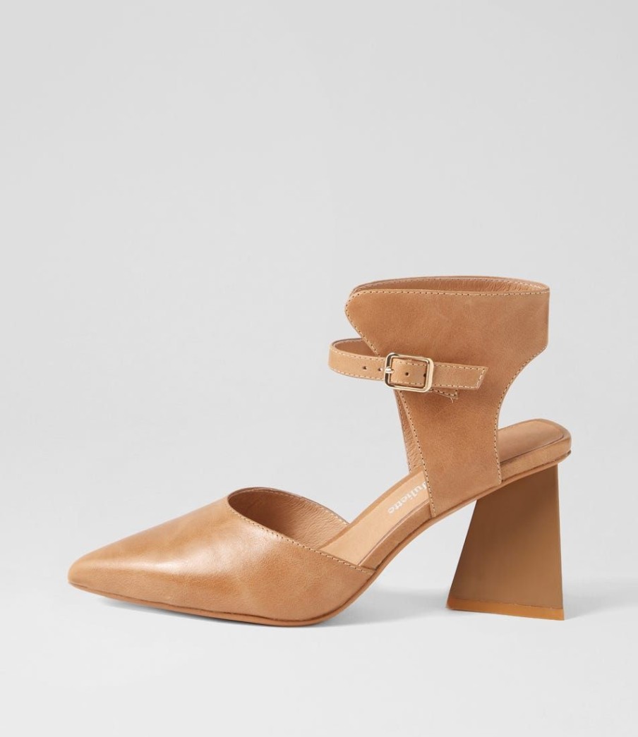 Shoes DJANGO & JULIETTE | Henryk Tan Leather Heels