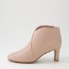 Shoes DJANGO & JULIETTE | Templess Nude Leather Ankle Boots