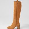 Shoes MOLLINI | Skyla Desert Suede Knee High Boots