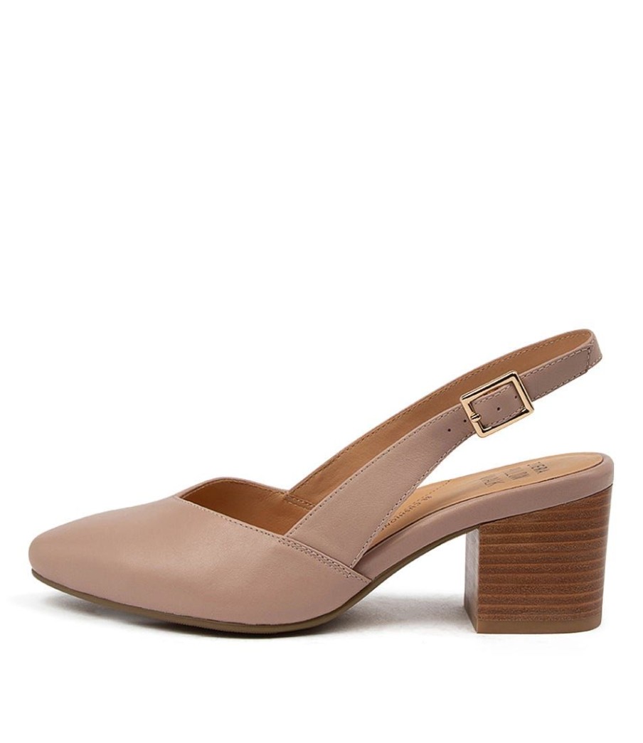 Shoes ZIERA | Veera Xw Blush Leather Heels