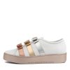 Shoes DJANGO & JULIETTE | Labbit White Metallic Multi Sneakers