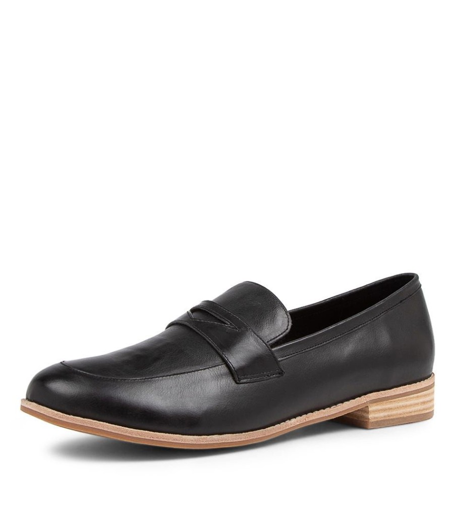 Shoes DJANGO & JULIETTE | Avetta Lrg Black Leather