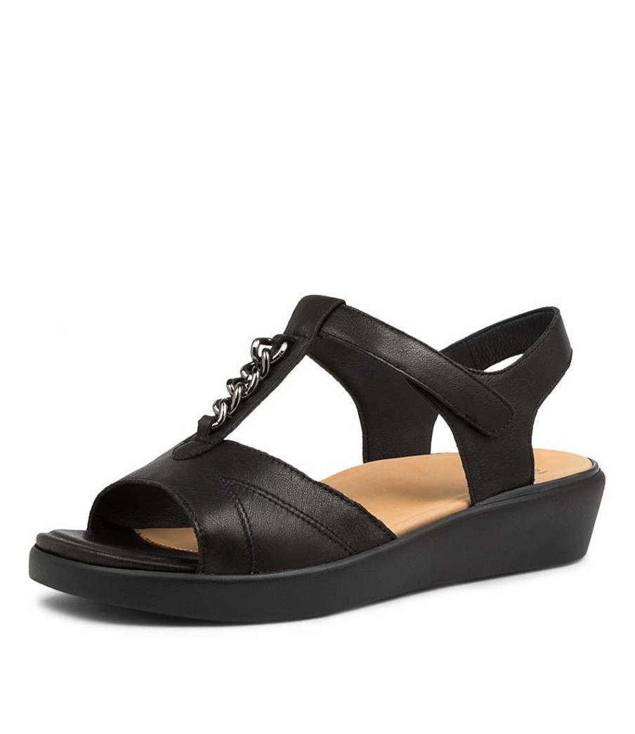 Shoes ZIERA | Milena W Black Leather