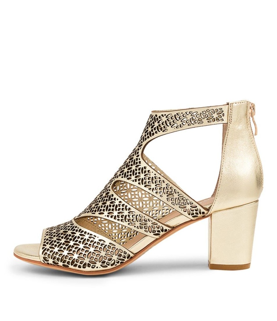 Shoes DIANA FERRARI | Callme Pale Gold Leather