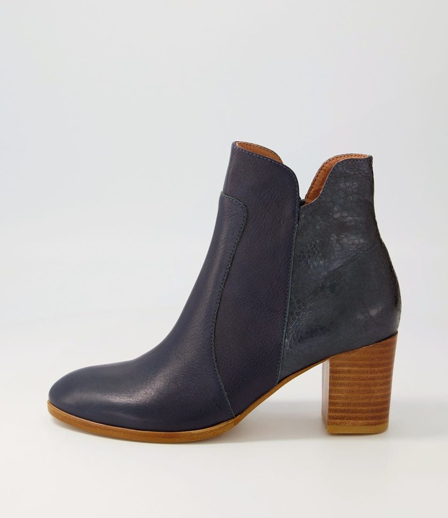 Shoes DIANA FERRARI | Dannii Blue Multi Ankle Boots