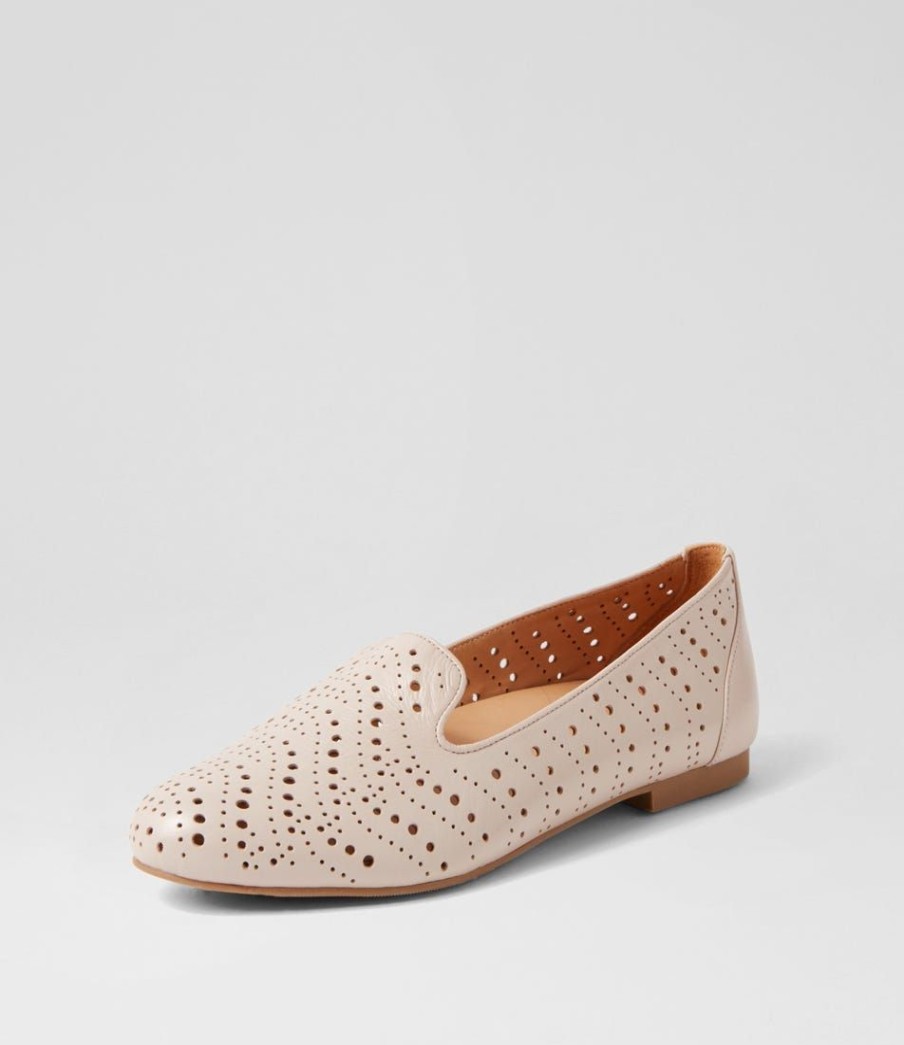 Shoes ZIERA | Calbert Xf Dusty Pink Leather Loafers